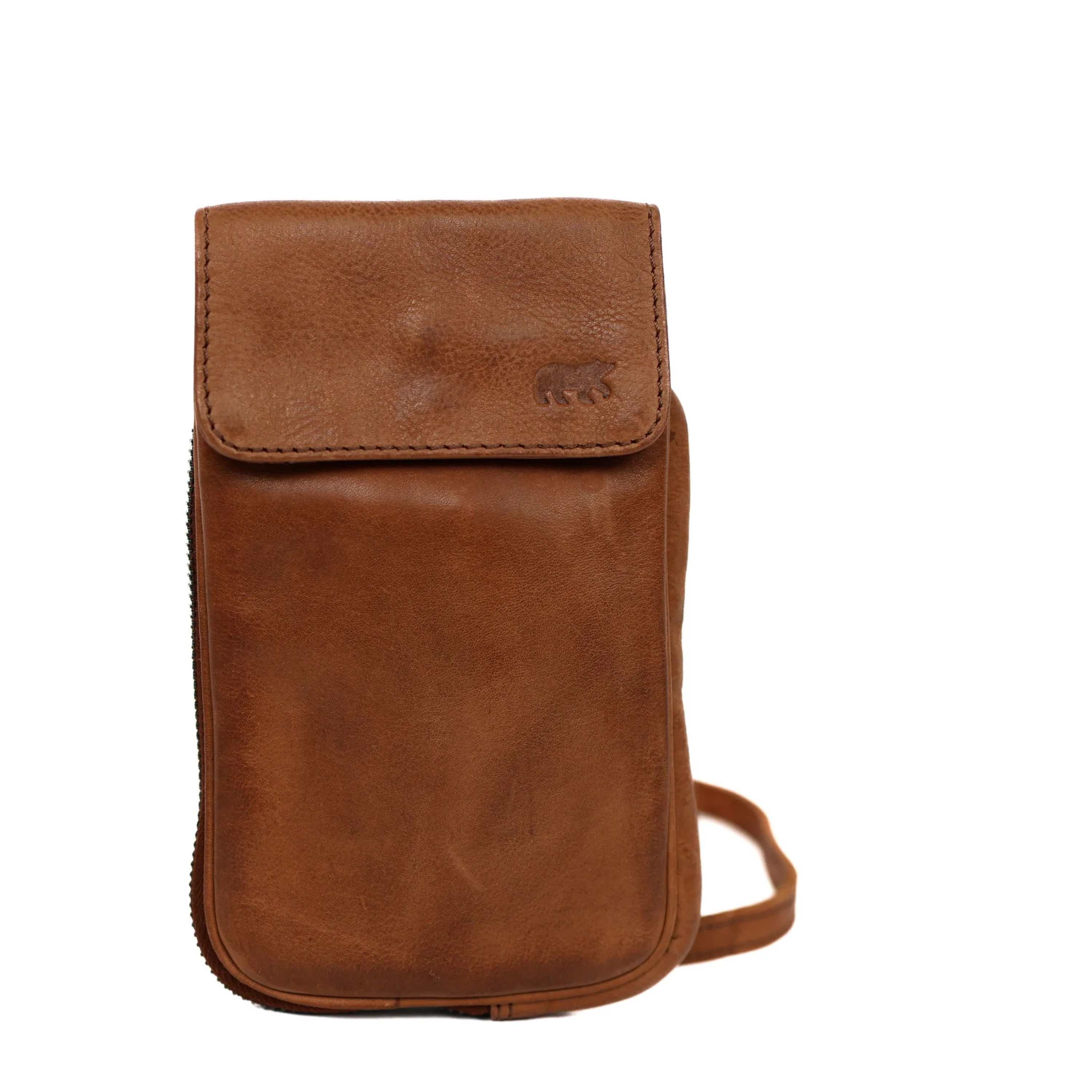 Shoulder bag, cognac