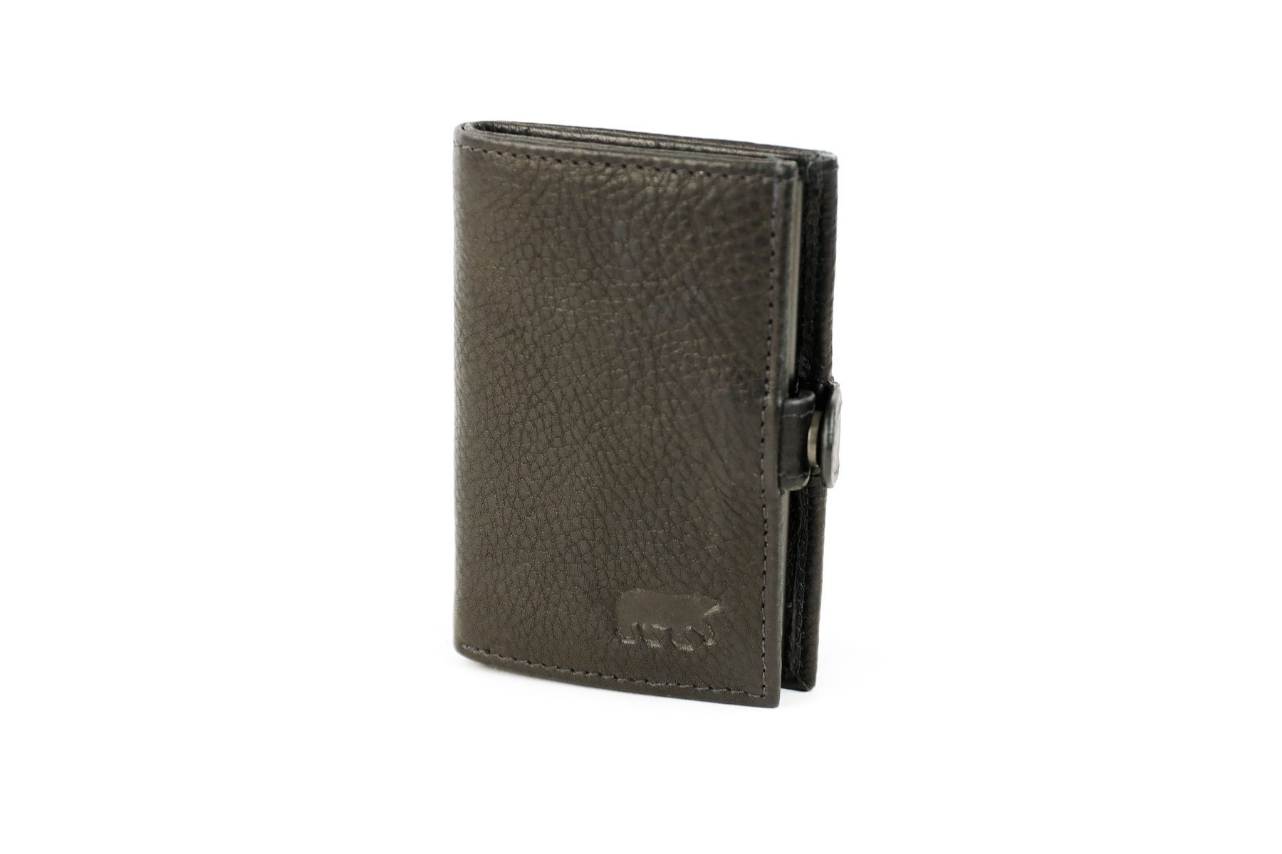 Kartenetui mit Kartenspender, schwarz