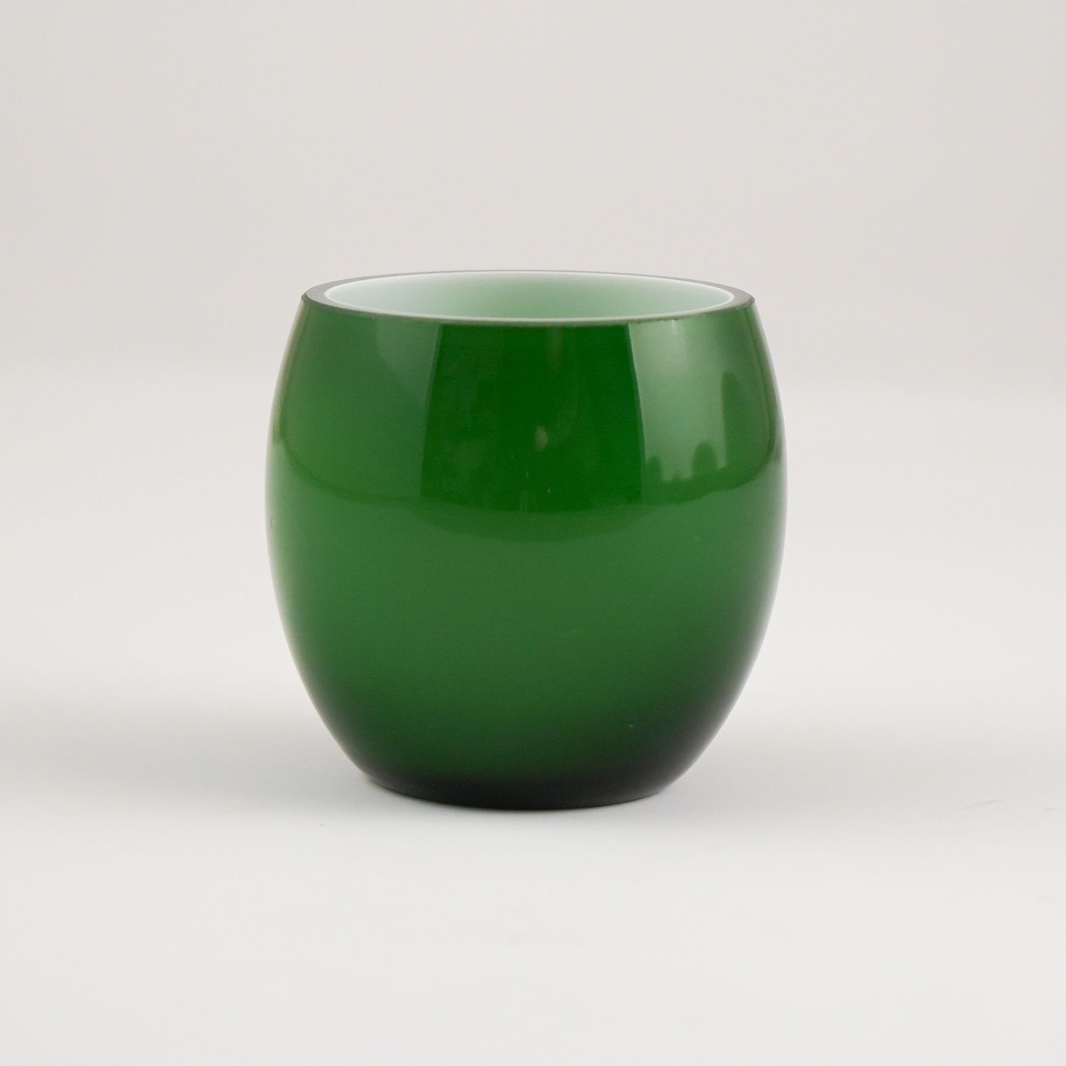 SHINE Windlicht dunkelgrün medium