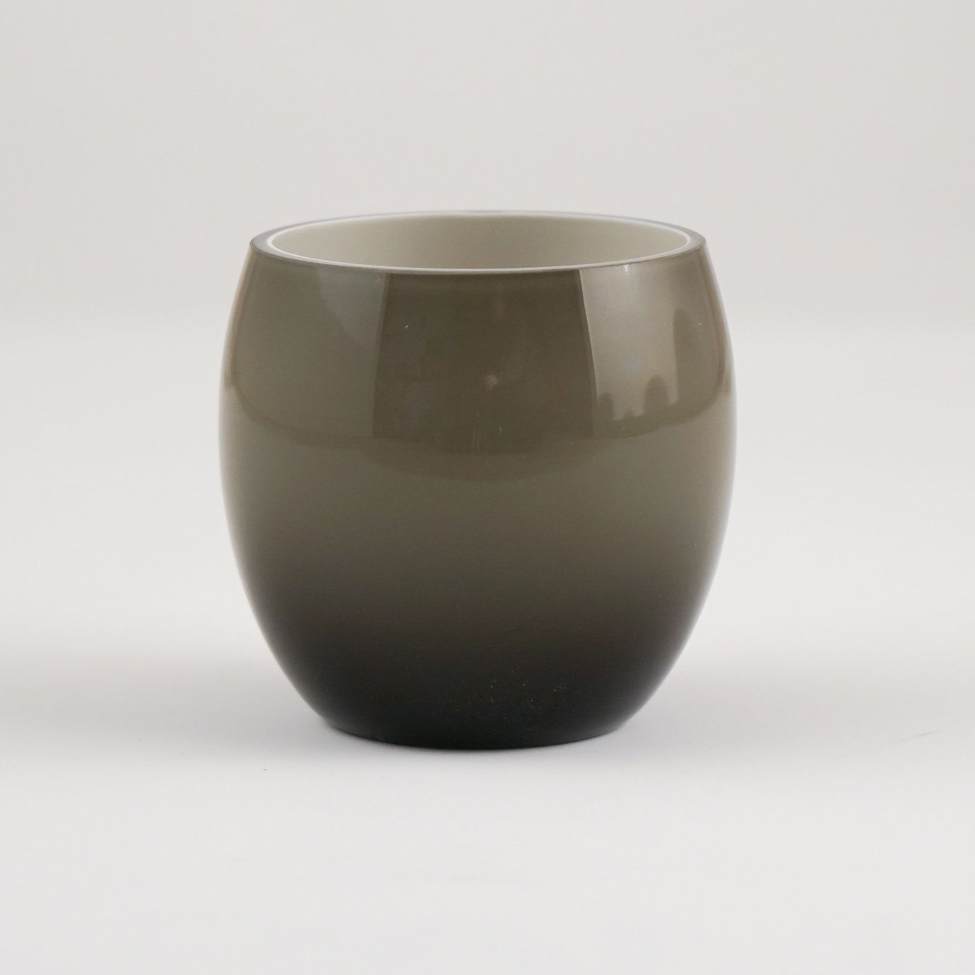 SHINE Windlicht grau medium