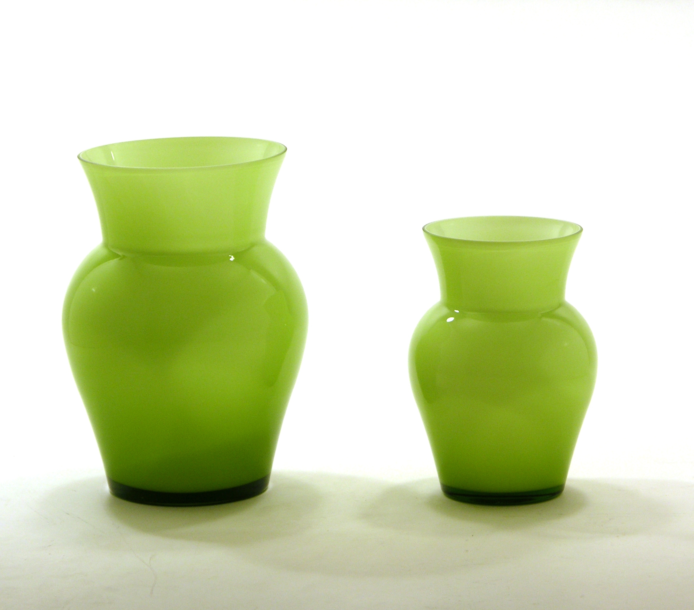 Vase VIOLA big, light green
