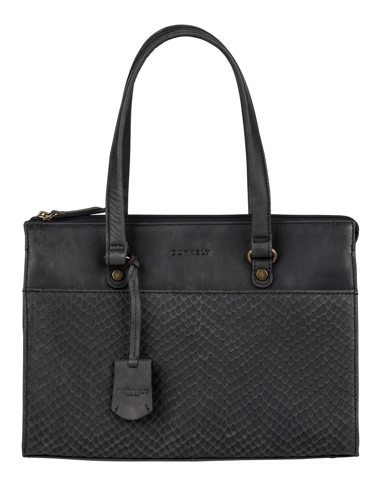 BURKELY FLOW FEM, Handtasche S, schwarz