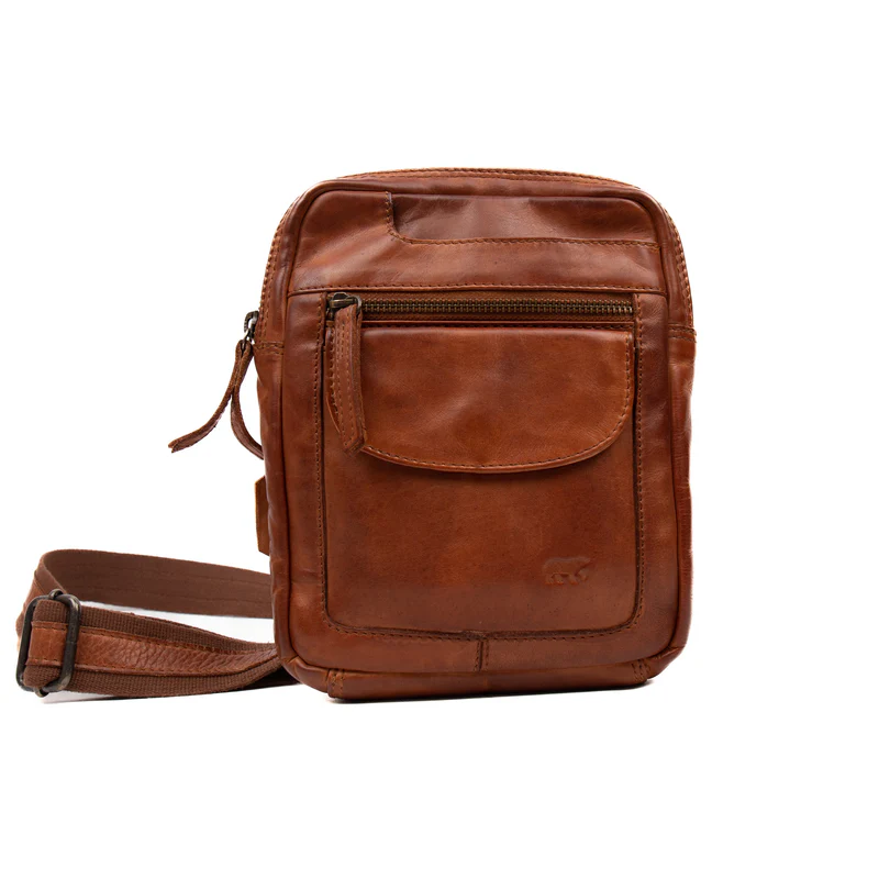 Shoulder bag, brown