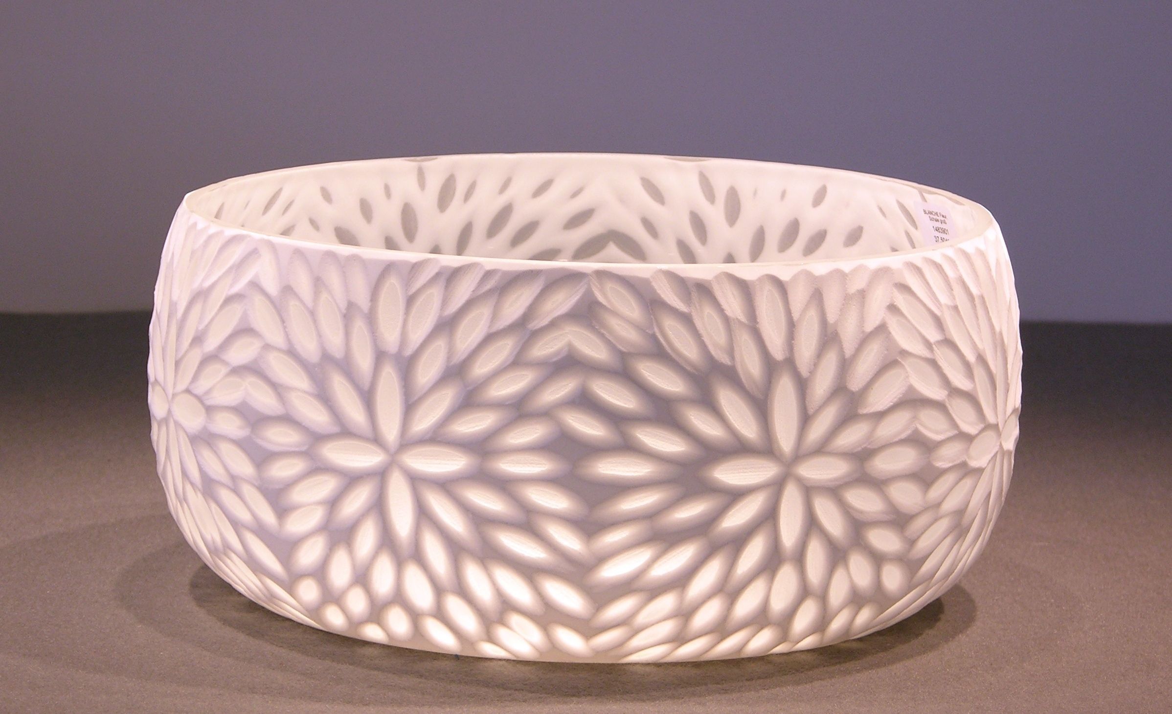 Schale BLANCHE  Fleur groß