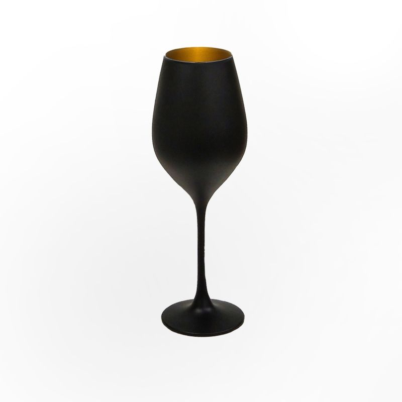 Negro Weissweinkelch, schwarz matt 360 ml