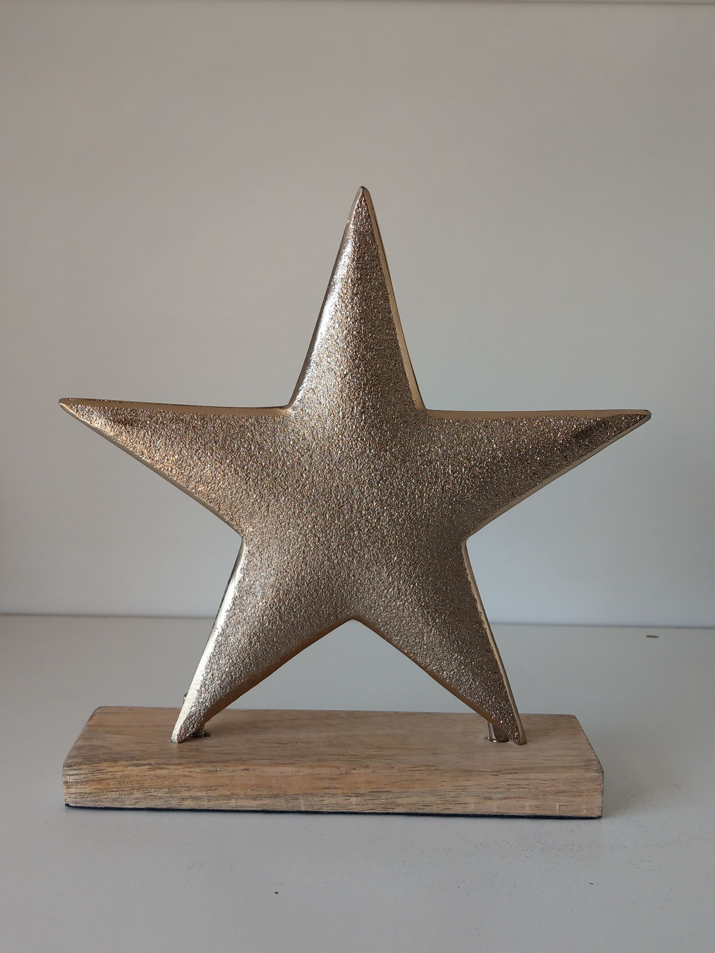 Cadeaux, Stern groß, gold