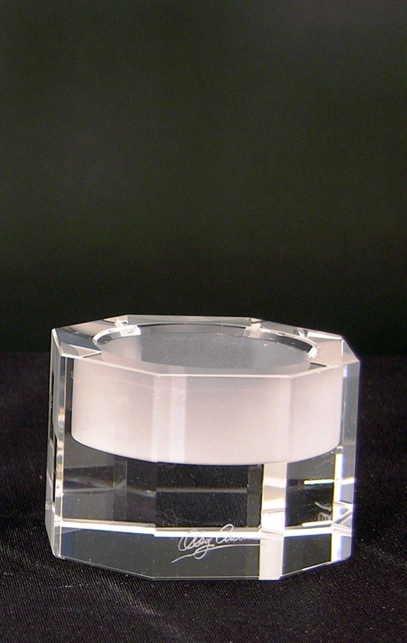 CRYSTAL Teelicht Hexagon klein