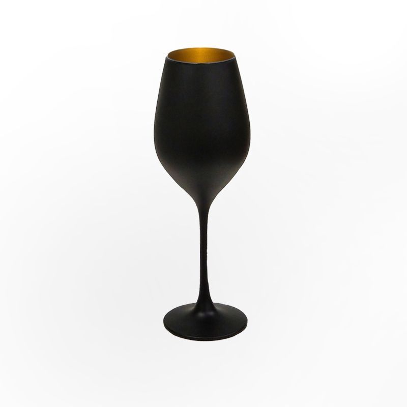 Negro Weissweinkelch, schwarz matt 360 ml