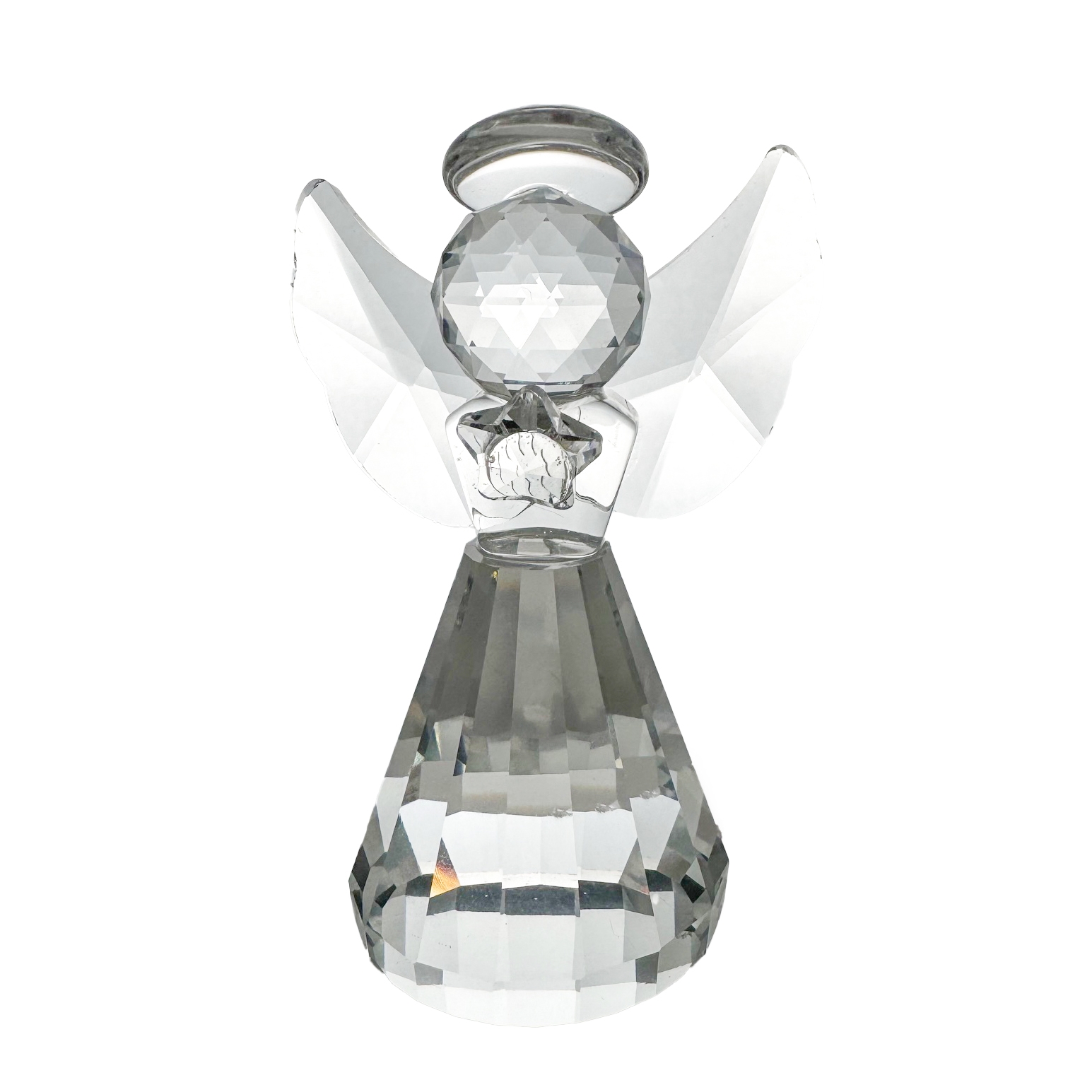 CRYSTAL, Angel small, blue,